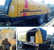 Бетононасосы sany HBT80C и sany HBT40